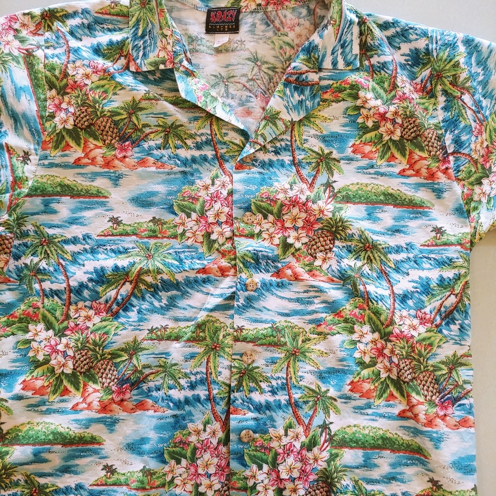 KRAZY Hawiian Shirt